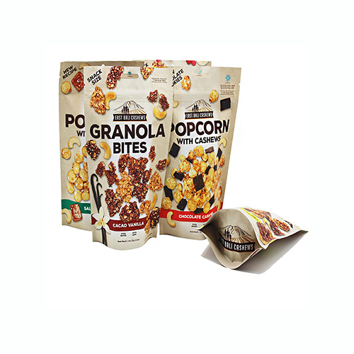 リサイクルタジッパーでは食品包装袋